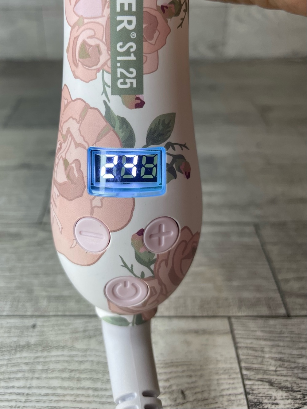 The Beachwaver Co. Pink Floral Curling Iron - Picture 8 of 8